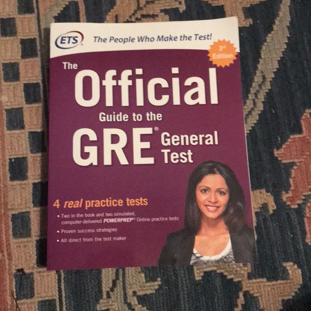 GRE Prep book 3rd edition